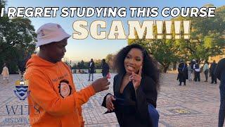 Wits Graduate | I REGRET STUDYING THIS COURSE ,it is a SCAM