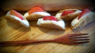 Mini Cheesecake Tacos.  Super delicious!!!