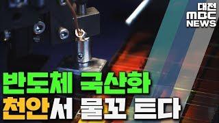 천안, 반도체 소재 국산화 중심지 부상/대전MBC