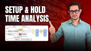 SETUP & HOLD TIME ANALYSIS | FREE PHYSICAL DESIGN COURSE | Download VLSI FOR ALL App | VLSI Training