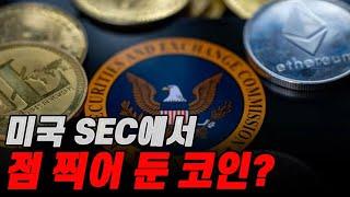 리플코인 처럼 SEC에서 점 찍어 둔 코인? 이 '코인'의 해당 알트코인 메타 수급이 들어오고 있습니다.