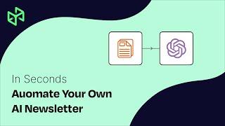 AI Automated Newsletter | In Seconds