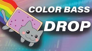 HOW TO MAKE ACTUAL COLOR BASS DROP