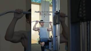 Feel your biceps on Lat pulldown? Do THIS