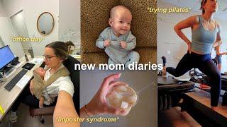 MOM VLOG  Bringing my baby to work, imposter syndrome, starting accutane, new fitness goals!