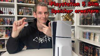 Playstation 5 Slim Speicher erweitern SSD - Deutsch