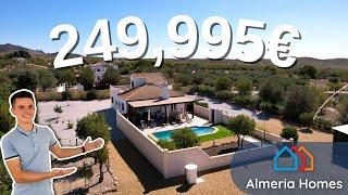 Spanish property in Almeria | 3 bed 3 bath villa for sale in Oria | Villa Luna - AH13838