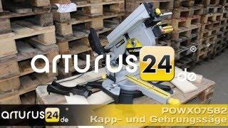 Kapp-, Tisch-  und Gehrungssäge POWX07582 PowerPlus