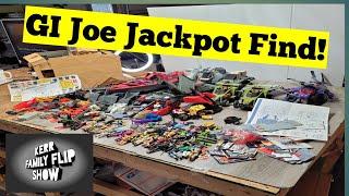 GI Joe Jackpot Find at this Yard Sale!