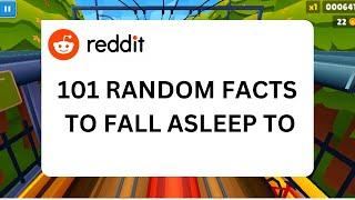 101 random facts to fall asleep to