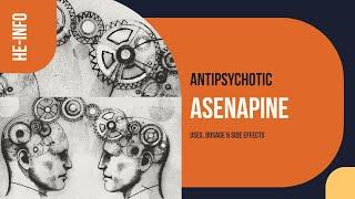 #Asenapine | Uses, Dosage, Side Effects and mechanisms | Saphris