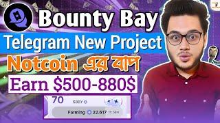 Bounty Bay Telegram New Mining Project | Ton Blockchain Supported | Bounty Bay Withdrawal Update