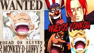 ONE PIECE 1053 | *ODA ES DIOS* Los NUEVOS YONKOU ¡LUFFY Y BUGGY! | El AUMENTO de RECOMPENSA de LUFFY