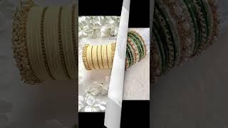 Stylish and beautiful bangles set #fashiongram #bass #fashion #bangles #viral #ytvideo #funkystyle