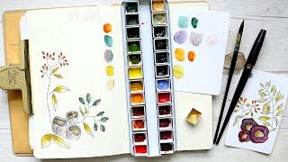 World Watercolour Month 31 JUL 20 [Belated Start!] | Botanical Tutorial