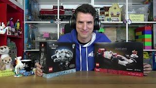 Sennas McLaren und ein Mini-Falcon- Live Bauen mit dem Helden - Lego Neuheiten 10330 & 75375