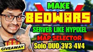 How To Make Bedwars Server Like Hypixel Minecraft | Giveaway Special