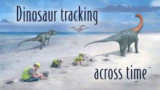 Dinosaur tracking across time