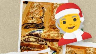 23.12.2024-‍MOHNSTRUDEL UND MANDELSTRUDEL von ÖSTERREICH (Rulada cu MAC si Migdale)