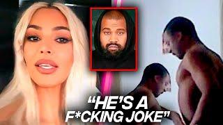 Kim Kardashian MOCKS Kanye West After Model Leaks Kanye's Fr3ak0ff Video