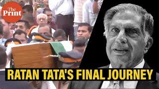 Ratan Tata's final journey: Live from Mumbai