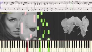 Slow Blues Piano in C (Медленный блюз )(Ноты и Видеоурок для фортепиано) (piano cover)