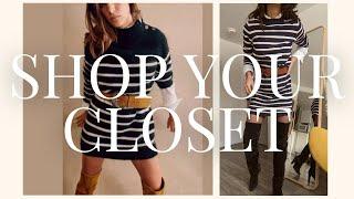 Make New Outfits Out of Old Clothes | 2023 Winter Spring Outfit Ideas