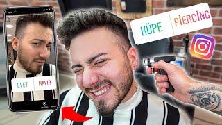 INSTAGRAM TAKİPÇİLERİM BİR GÜNÜMÜ YÖNETTİ *Kulağımı Deldim*