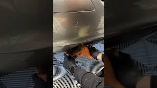 ASMR | HOW to polish your metal exhaust tips #mitza #autodetailing #satisfying