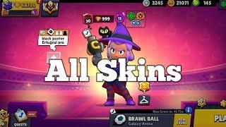 All Skins in My Brawl Stars Account