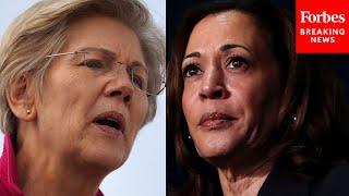 BREAKING: Kamala Harris Scores Major Endorsement From Elizabeth Warren After Biden Drops 2024 Bid