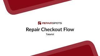 Repair Checkout Flow