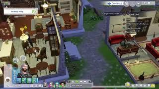 Sims4  fibonacci legacy part 5 elderly 2 attack of old age