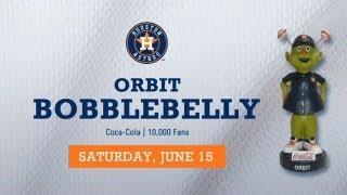 Astros set to host Orbit Bobblebelly giveaway June 15