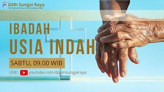 IBADAH KOMISI USIA INDAH (3 FEBRUARI 2024) - LIVE STREAMING | KHOTBAH HAKKA-INDONESIA