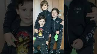 7F | Messi Sons Are Super Cute #shorts