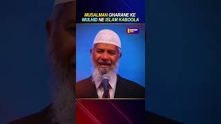 ATHEIST EMBRACED ISLAM VIA DR. ZAKIR #EnlighteningEcho #DrZakirNaik #Shorts