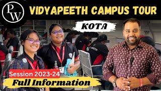 PHYSICS WALLAH VIDYAPEETH KOTA ! Campus Tour & Exciting New Updates 