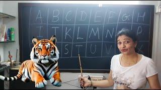 Alphabet Learning Video | Alphabet Reasoning | a for apple wala | a for apple Song | abc Song