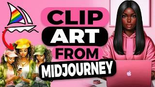 How to Use Midjourney: Create Clip Art Design Idea