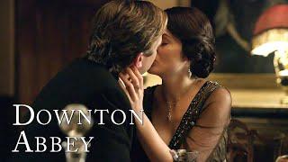 Matthew and Mary's First Kiss | Downton Abbey