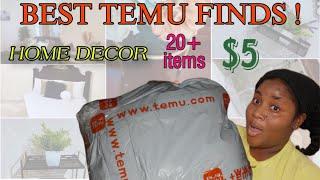 HUGE TEMU HAUL / UNBOXING | 20+ items | BEST HOME DECOR FINDS ON TEMU #temu #2024 ‼️