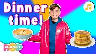 Planet Pop | Pass The Pancakes Song! | Educational Videos for Kids #englishforkids