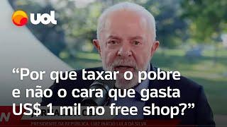 Taxação da Shein e Shopee: Lula diz que taxar 'comprinhas' internacionais da Shein é 'equivocado'