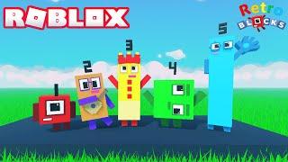 Numberblocks RETRO BLOX GAME | Roblox