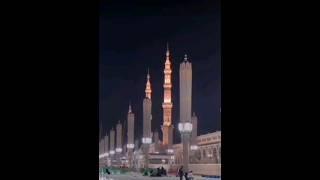 Amazing View of Gumbad e Khizra(SAW) #madina #makkah