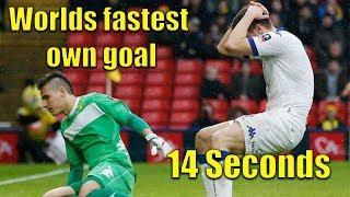 World's Fastest Own Goal