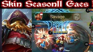 WOW ! Skin Season 11 Bane Ternyata Sangat Keren + Auto Savage | Mobile Legends