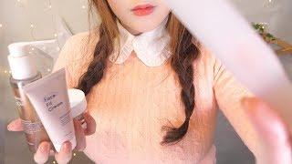 ASMR Korean "I'll let you sleep well today." (Skin Care & Beauty Therapy)