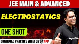 ELECTROSTATICS in 1 Shot - All Concepts, Tricks & PYQs Covered | JEE Main & Advanced